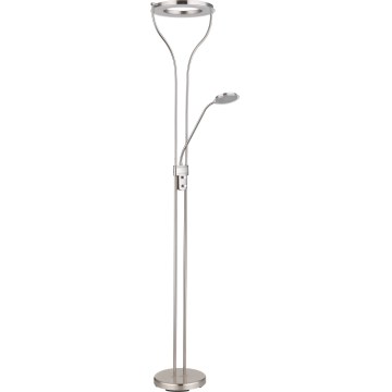 Globo - LED hämardatav põrandalamp LED/20W/230V + LED/4W 3000K mattkroom