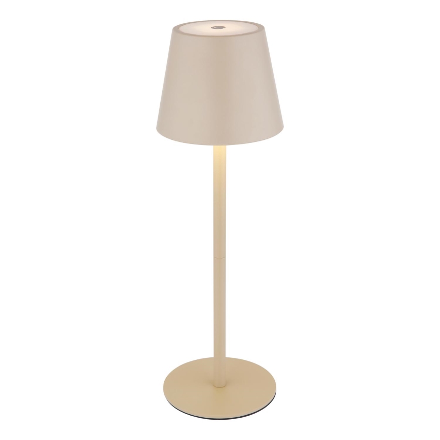 Globo - LED hämardatav puutejuhtimisega laetav välitingimustele mõeldud laualamp LED/3W/5V 3000/4000/5000K IP54 1800 mAh