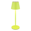 Globo - LED hämardatav puutekontrolliga laetav välistingimuste lauavalgusti 3-ühes LED/3W/5V 3000/4000/5000K IP54 1800 mAh roheline