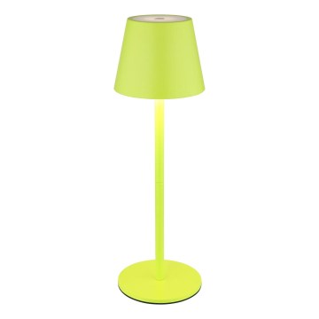 Globo - LED hämardatav puutekontrolliga laetav välistingimuste lauavalgusti 3-ühes LED/3W/5V 3000/4000/5000K IP54 1800 mAh roheline