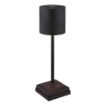 Globo - LED-hämardatav puutetundlik laetav laualamp LED/1,5W/5V 2200 mAh must