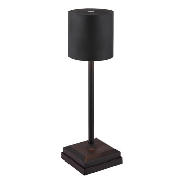 Globo - LED-hämardatav puutetundlik laetav laualamp LED/1,5W/5V 2200 mAh must