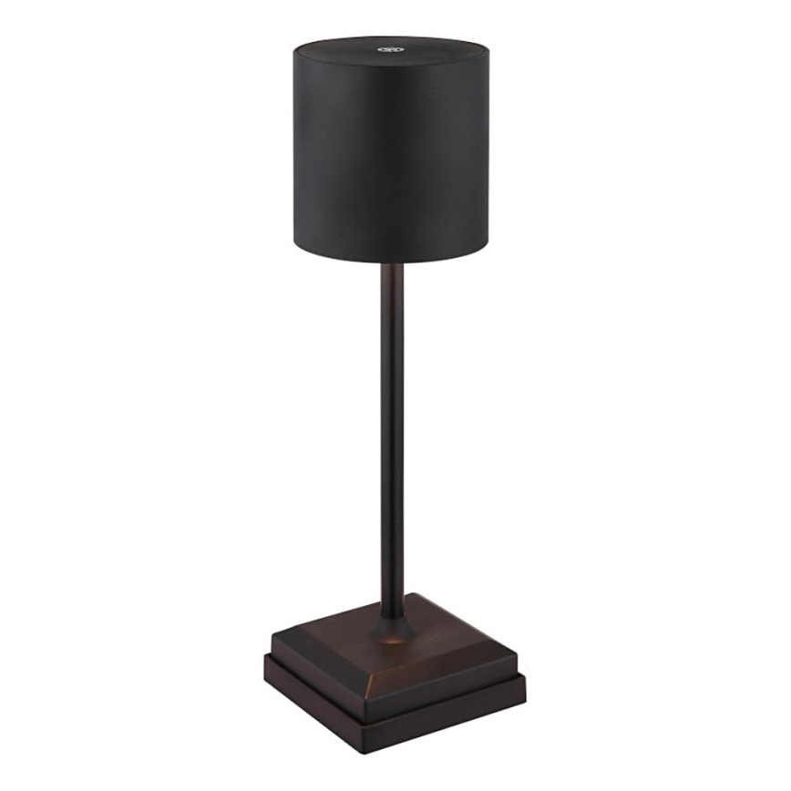 Globo - LED-hämardatav puutetundlik laetav laualamp LED/1,5W/5V 2200 mAh must