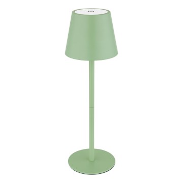 Globo - LED hämardatav puutetundlik laetav välitingimustes laualamp 3-ühes LED/3W/5V 3000/4000/5000K IP54 1800 mAh roheline