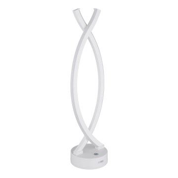 Globo - LED Hämardatav puutetundlik laualamp LED/1W/3,7V 3000K 1800 mAh USB valge