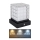 Globo - LED Hämardatav puutetundlik laualamp LED/2,5W/3,7V 2700K/4000K/6500K 1800mAh USB must