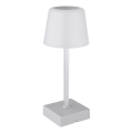 Globo - LED Hämardatav puutetundlik laualamp LED/2W/5V 3000/4500/6500K 800 mAh hõbedane