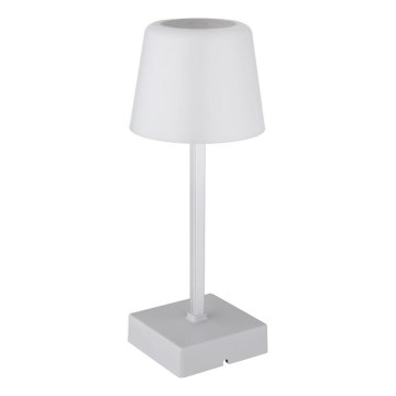 Globo - LED Hämardatav puutetundlik laualamp LED/2W/5V 3000/4500/6500K 800 mAh hõbedane