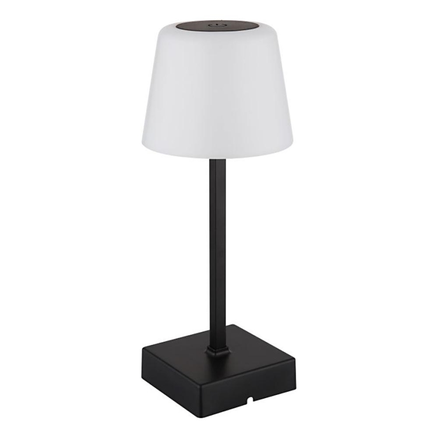 Globo - LED Hämardatav puutetundlik laualamp LED/2W/5V 3000/4500/6500K 800 mAh must