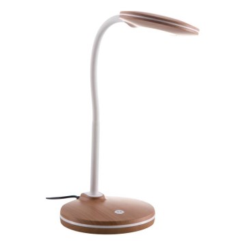 Globo - LED Hämardatav puutetundlik laualamp LED/4W/230V pruun