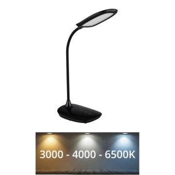 Globo - LED Hämardatav puutetundlik laualamp LED/9W/230V 3000K/4000K/6500K CRI 90 must