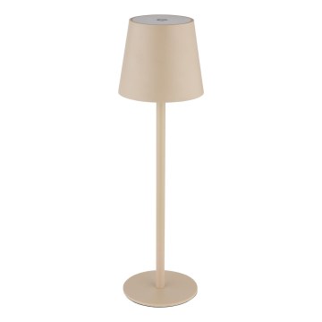 Globo - LED Hämardatav puutetundlik väli lamp LED/3W/3,7V IP44 1800 mAh USB beež