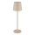 Globo - LED Hämardatav puutetundlik väli lamp LED/3W/3,7V IP44 1800 mAh USB beež