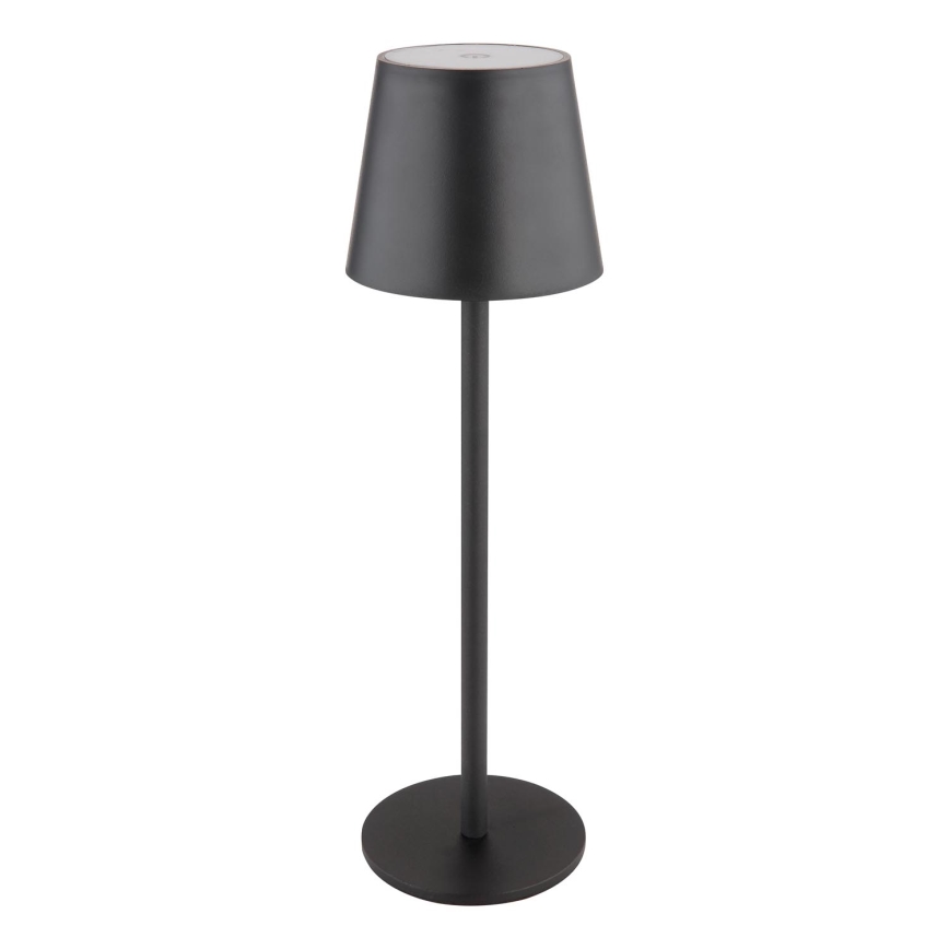 Globo - LED Hämardatav puutetundlik väli lamp LED/3W/3,7V IP44 1800mAh + USB must