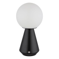 Globo - LED Hämardatav puutetundlik väli laualamp LED/1,5W/5V 3000/4500/6500K 1800 mAh IP41 must