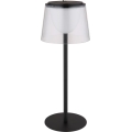 Globo - LED Hämardatav puutetundlik väli laualamp LED/1,8W/5V IP44 1800 mAh must/läbipaistev