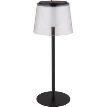Globo - LED Hämardatav puutetundlik väli laualamp LED/1,8W/5V IP44 1800 mAh must/läbipaistev