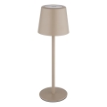 Globo - LED Hämardatav väli puutetundlik Laualamp LED/2W/5V 3000/4000/6000K 2200 mAh IP44 kreemikas