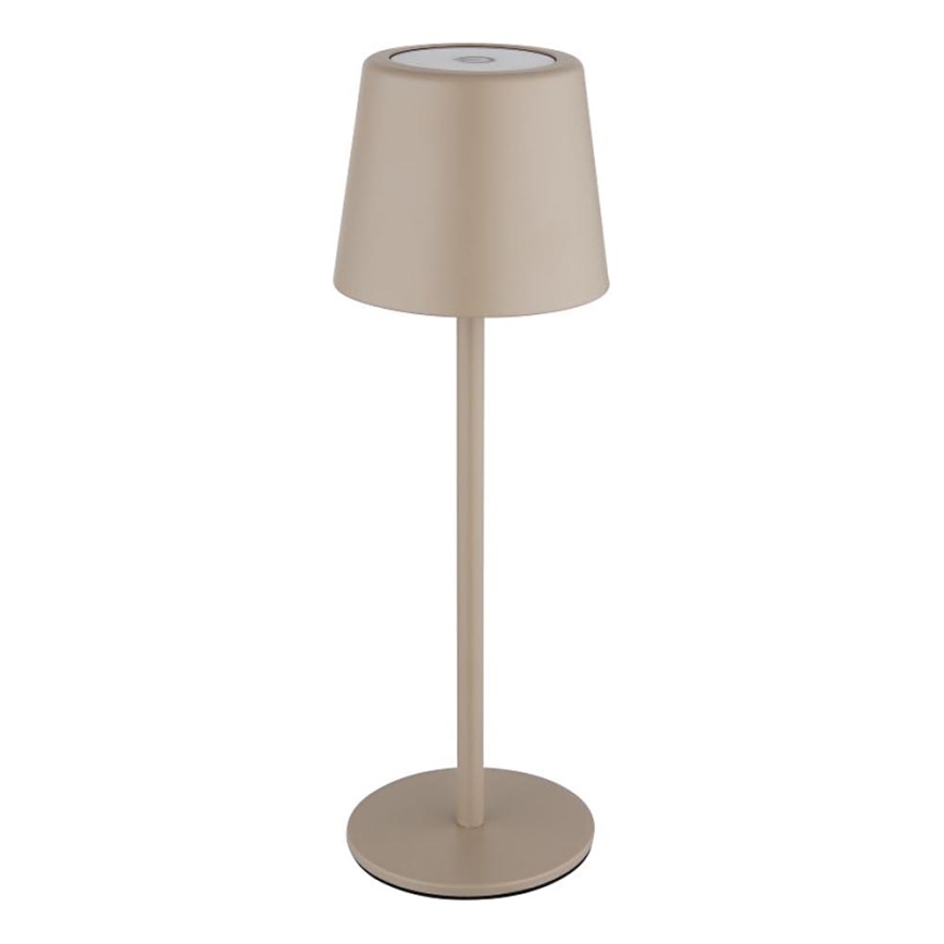 Globo - LED Hämardatav väli puutetundlik Laualamp LED/2W/5V 3000/4000/6000K 2200 mAh IP44 kreemikas