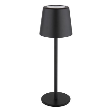 Globo - LED Hämardatav väli puutetundlik Laualamp LED/2W/5V 3000/4000/6000K 2200 mAh IP44 must
