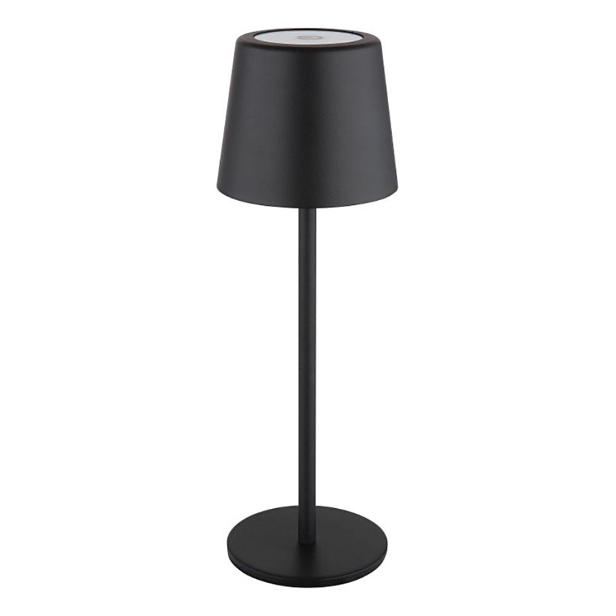 Globo - LED Hämardatav väli puutetundlik Laualamp LED/2W/5V 3000/4000/6000K 2200 mAh IP44 must