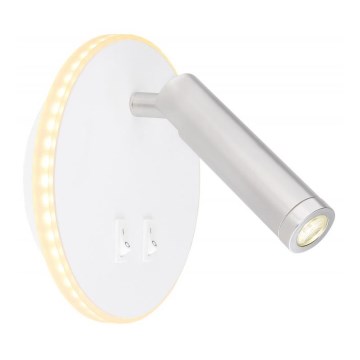 Globo - LED Kohtvalgusti seinale LED/6W + LED/1W/230V