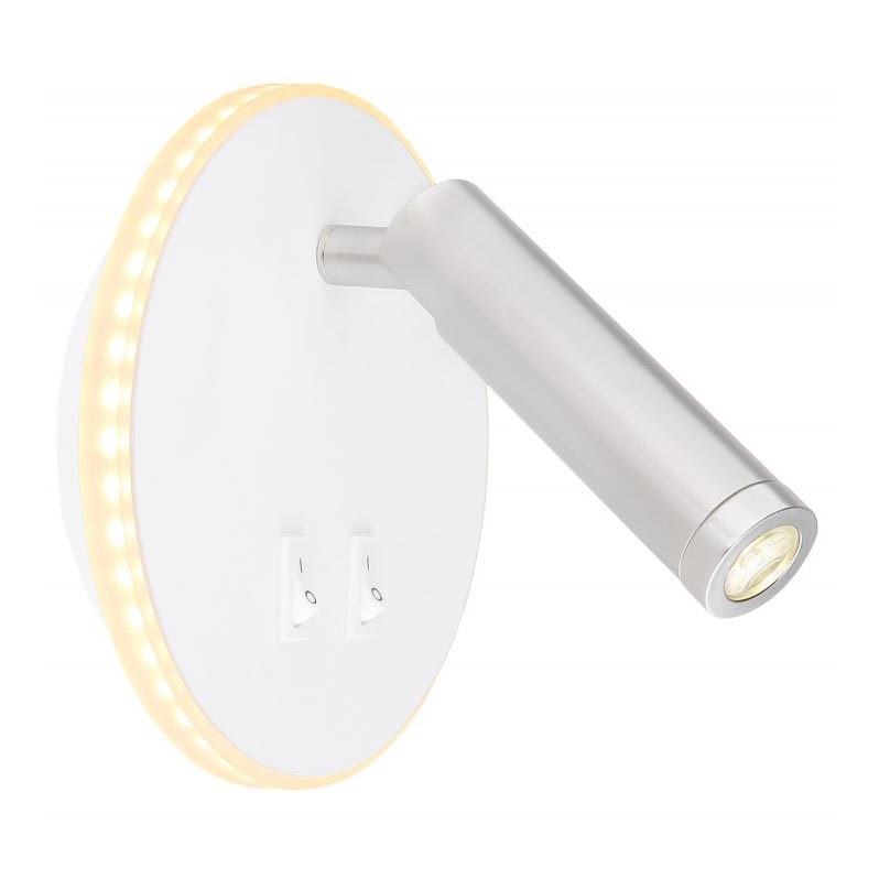 Globo - LED Kohtvalgusti seinale LED/6W + LED/1W/230V