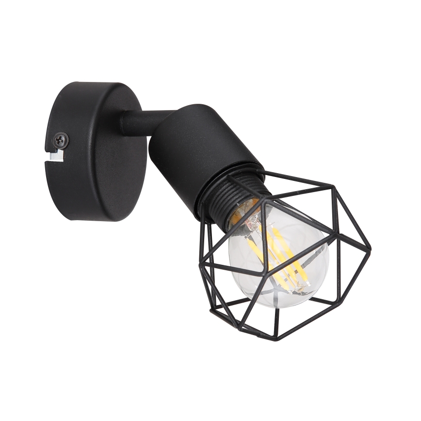Globo - LED Kohtvalgusti seinale 1xE14/6W/230V must