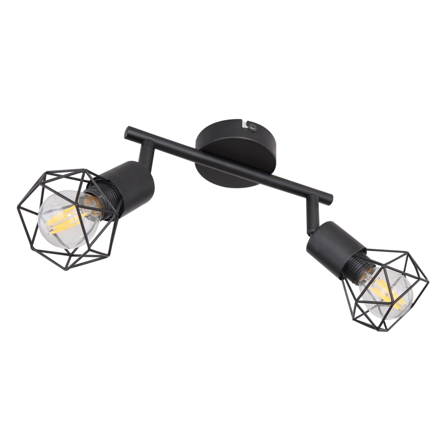 Globo - LED Kohtvalgusti 2xE14/6W/230V must