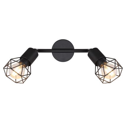 Globo - LED Kohtvalgusti 2xE14/6W/230V must