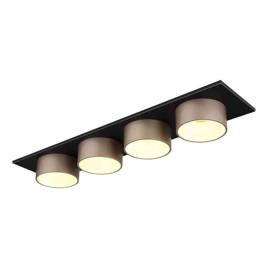 Globo - LED laelamp, 40 W, 230 V, 3000 K, 86 x 20 cm, messing