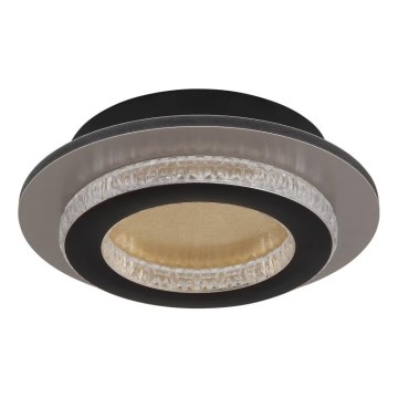 Globo - LED-laelamp LED/12W/230V 3000/4000/6500K, läbimõõt 20 cm, must