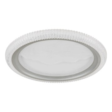 Globo - LED laelamp LED/28W/230V 3000/4200/6000K läb. 39,5 cm hõbedane