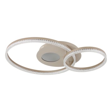 Globo - LED laelamp LED/30W/230V 3000K 70x50 cm beež