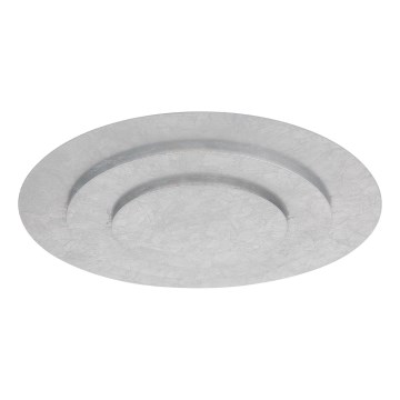 Globo - LED laelamp LED/40W/230V 3000K, läbimõõt 49 cm, hõbedane