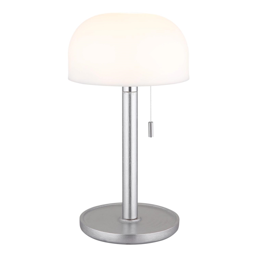 Globo - LED Laetav laualamp LED/1,5W/3,7V 3000/4200/6000K 1800mAh hõbedane