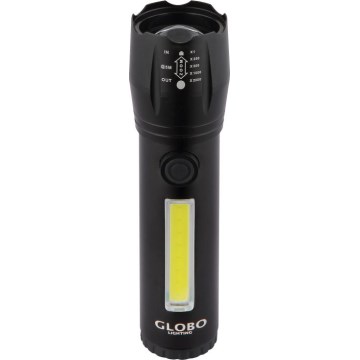 Globo - LED Laetav taskulamp LED/3W/5V + COB/3W 5500K 1200 mAh