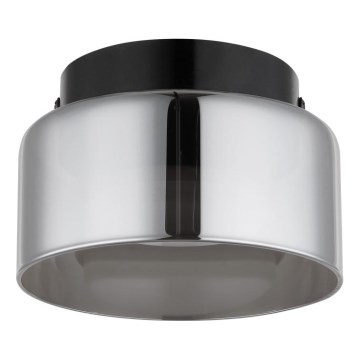 Globo - LED Laevalgusti 1xGX53/6W/230V d. 13 cm suitsune/must