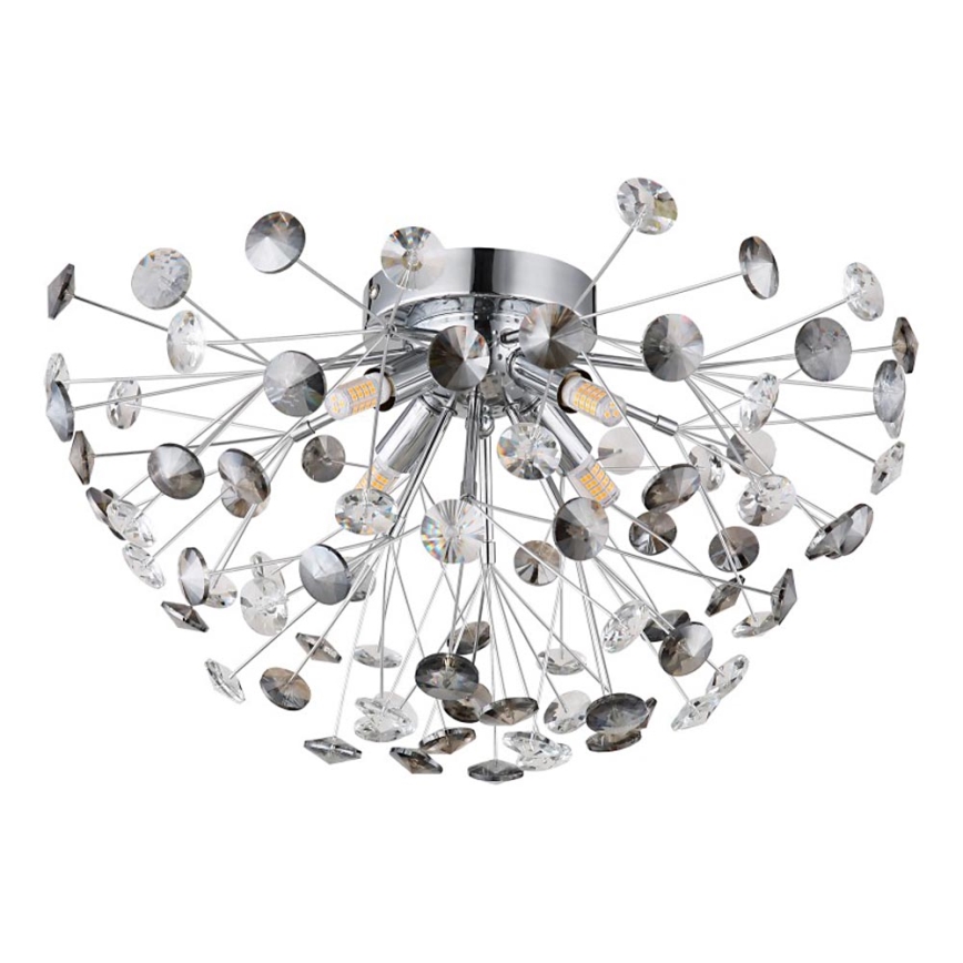 Globo - LED Laevalgusti 4xG9/3,5W/230V d. 45 cm läikiv kroom