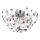 Globo - LED Laevalgusti 4xG9/3,5W/230V d. 45 cm läikiv kroom