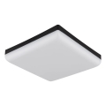 Globo - LED Laevalgusti LED/12W/230V 4000K 22x22 cm must