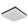 Globo - LED Laevalgusti LED/12W/230V 4000K 22x22 cm must
