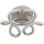 Globo - LED Laevalgusti LED/24W/230V 2700/4000/6000K d. 26 cm matt kroom