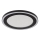Globo - LED Laevalgusti LED/24W/230V 4000K d. 34 cm must