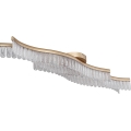Globo - LED Laevalgusti LED/35W/230V 3200K 18x108 cm kuldne