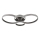 Globo - LED Laevalgusti LED/39W/230V 2700/4500/6500K 106x60 cm antratsiit