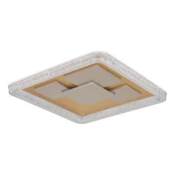 Globo - LED laevalgusti LED/40W/230V 3000K 48,8x48,8 cm kuldne