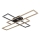 Globo - LED Laevalgusti LED/40W/230V 3000K 60x80 cm must/kuldne