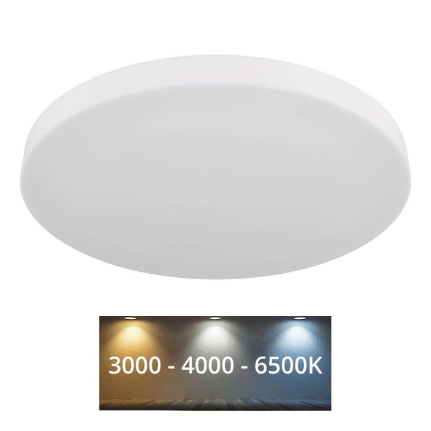 Globo - LED Laevalgusti LED/50W/230V 3000K/4000K/6500K d. 50 cm valge