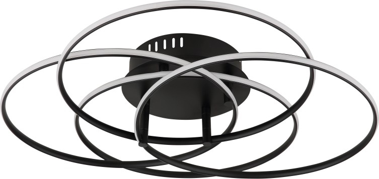 Globo - LED Laevalgusti LED/55W/230V 4000K d. 51,5 cm must